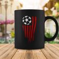 Soccer Ball American Flag Coffee Mug Unique Gifts
