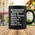 Special Retiree Gift - Funny Retirement Schedule Tshirt Coffee Mug Unique Gifts