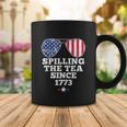Spilling The Tea Since 1773 Funny 4Th Of July American Flag Coffee Mug Unique Gifts