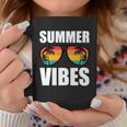 Summer Vibes Sunset Beach Tropical Coffee Mug Personalized Gifts
