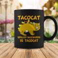 Tacocat Spelled Backwards Funny Cat Tshirt Coffee Mug Unique Gifts
