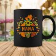 Thankful Grateful Blessed Nana Pumpkin Leopard Halloween Coffee Mug Funny Gifts