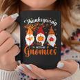 Thanksgiving With My Gnomies Funny Autumn Gnomes Lover Coffee Mug Personalized Gifts