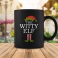 The Witty Elf Matching Christmas Tshirt Coffee Mug Unique Gifts