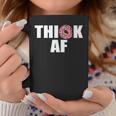 Thick Af Funny Donut Fitness Weightlifting Bodybuilding Coffee Mug Personalized Gifts