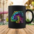 Tie Dye Fourth 4Th Grade Typography Funny Back To School Coffee Mug Unique Gifts