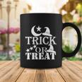 Trick Or Treat Funny Halloween Quote Coffee Mug Unique Gifts