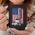 Trucker Trucker Best Truckin Dad Ever Usa Flag Driver Fathers Day _ Coffee Mug Funny Gifts