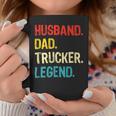 Trucker Trucker Husband Dad Trucker Legend Truck Driver Trucker Coffee Mug Funny Gifts