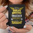 Trucker Trucker Idea Funny Worlds Greatest Trucker Coffee Mug Funny Gifts