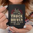 Trucker Trucker Truck Driver Vintage Truck Driver The Man The Myth Coffee Mug Funny Gifts
