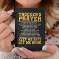Trucker Truckers Prayer Truck Driving For A Trucker Coffee Mug Funny Gifts