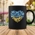 Ukrainian Butterfly Mashup Ukraine Flag Tshirt Coffee Mug Unique Gifts