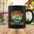 Video Game Back To School Leveled Up To Fourth Grade Vintage Coffee Mug Unique Gifts