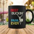 Vintage Best Buckin Papa Hunting Tshirt Coffee Mug Unique Gifts