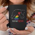 Vintage Rainbow Mama Bear Hugs Mom Mother Love Lgbt Pride Cute Gift Coffee Mug Personalized Gifts