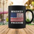 Whiskey Steak Guns And Freedom Us Graphic Plus Size Shirt For Men Women Family Coffee Mug Unique Gifts