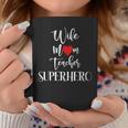 Wife Mom Teacher Superhero Mothers Day Women Mommy  Coffee Mug Personalized Gifts
