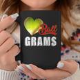 Womens Baseball Softball Ball Heart Grams Cute Mothers Day Sporter Coffee Mug Personalized Gifts