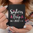Womens Sisters Trip 2022 Vacation Travel Funny Sisters Weekend Graphic Design Printed Casual Daily Basic Coffee Mug Personalized Gifts