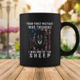 Your First Mistake Was Thinking I Was One The Sheep Lion Usa Flag Coffee Mug Unique Gifts
