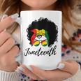 Afro Woman Black Queen African American Melanin Juneteenth 1 Coffee Mug Personalized Gifts