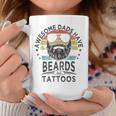 Awesome Dads Have Beards And Tattoos Coffee Mug Personalized Gifts