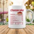 Cheesecake Nutrition Facts Funny Thanksgiving Christmas V3 Coffee Mug Funny Gifts
