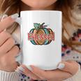 Colorful Pumpkin Blessed Thankful Fall Gift Coffee Mug Funny Gifts