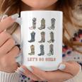 Cowgirl Boot Lets Go Girls Howdy Western Cowgirl Coffee Mug Personalized Gifts
