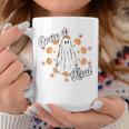 Creep It Real Vintage Ghost Pumkin Retro Groovy Coffee Mug Personalized Gifts
