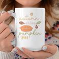 Cute Autumn Skies Pumpkin Pies Fall Season Coffee Mug Funny Gifts