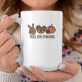 Fall Peace Love Pumpkins Coffee Mug Funny Gifts