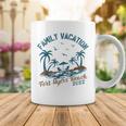 Family Vacation 2022 Palm Tree Florida Fort Myers Beach Coffee Mug Funny Gifts