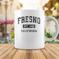 Fresno California Ca Vintage Sports Design Black Design Coffee Mug Unique Gifts