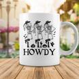 Howdy Cowboy Dancing Skeleton Cowboy Halloween Coffee Mug Funny Gifts