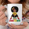 Juneteenth Celebrating 1865 Cute Black Girls Kids Coffee Mug Personalized Gifts