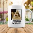 Lesbian Eat What Funny Cat Coffee Mug Unique Gifts