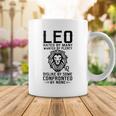 Lion Graphic Art July August Birthday Gifts Leo Zodiac Sign Coffee Mug Personalized Gifts