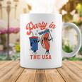 Party In The Usa Hot Dog Kids Funny Fourth Of July Coffee Mug Funny Gifts