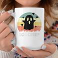So I Creep Ghost Halloween Booo Vintage Funny Retro Retro Coffee Mug Personalized Gifts