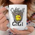 Softball Gigi Leopard Game Day Softball Lover Mothers Day Coffee Mug Personalized Gifts