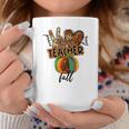 Teacher Peace Love Fall Sped Teacher Coffee Mug Funny Gifts