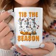 Tis The Season Pumpkin Spice Funny Fall Vibes Autumn Retro Coffee Mug Personalized Gifts