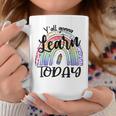 Yall Gonna Learn Today Funny Back To School Tie Dye Rainbow Coffee Mug Personalized Gifts