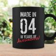 18Th Birthday Boys Girls Awesome Since 2004 18 Year Old Coffee Mug Gifts ideas