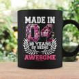 18Th Birthday Gift N Girl Born In 2004 Floral 18 Year Old Coffee Mug Gifts ideas