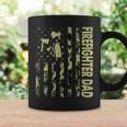 Firefighter Usa Flag Camouflage Firefighter Dad Patriotic Fathers Day Coffee Mug