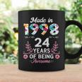 24 Years Old Gifts 24Th Birthday Born In 1998 Women Girls V2 Coffee Mug Gifts ideas