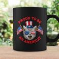 4Th Of July Cat Pround To Be Americat Coffee Mug Gifts ideas